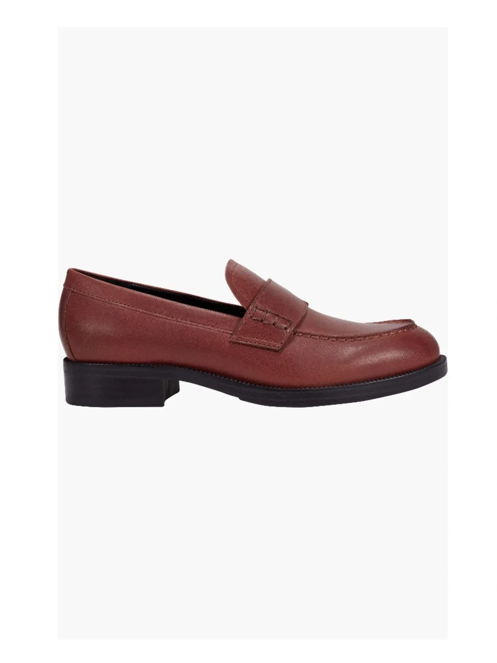 Marc Fisher LTD Palista Loafers Medium Brown 210 Leather Women’s Size 8